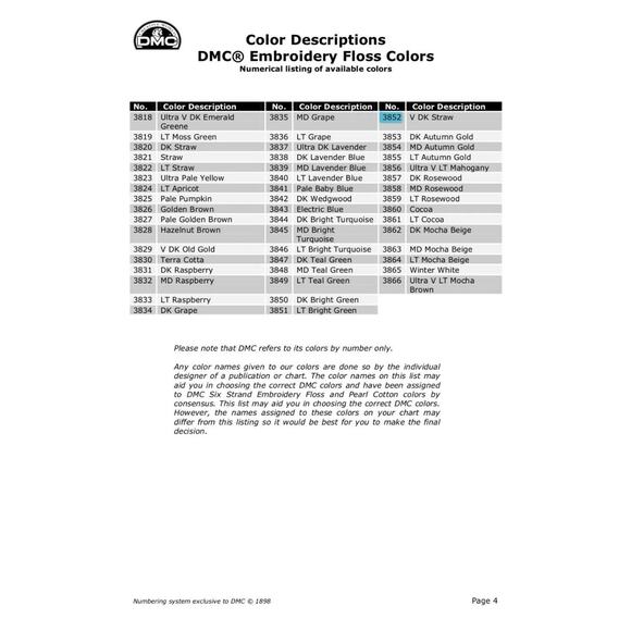 BRAND NEW DMC Floss #3852 V DK STRAW ** 12 Skeins for $10.25 **Dark Yellow Gold - Picture 3 of 7